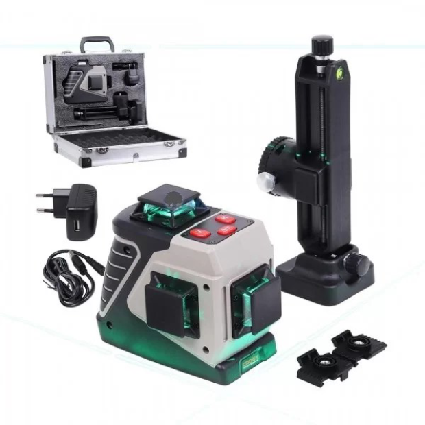Niveau laser 3x360° 3D 30m avec télécommande CT44048-RMC - photo 3