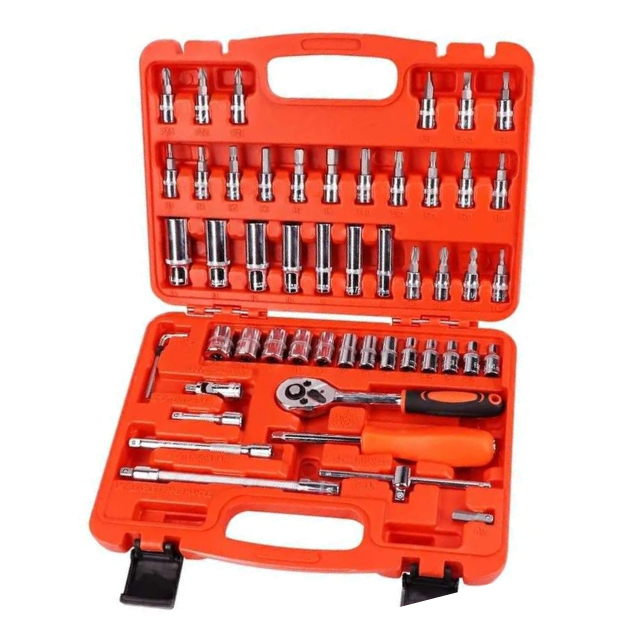 Caisse douilles et cliquet (1/4'') 53 PCS - photo 1