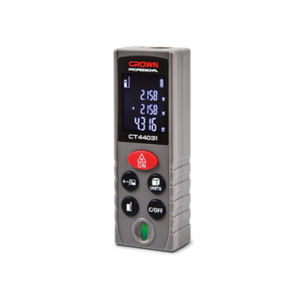 Télémètre laser 100 mètre (sans anti-choc) CT44031 - photo 1