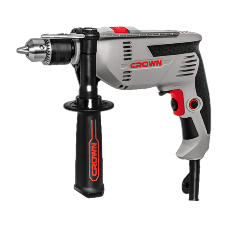 Perceuse chignole a percussion 750W 13mm CT10129 - photo 1