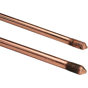 Piquet de terre rond en cuivre plein (1,5m par 20mm) - photo 1