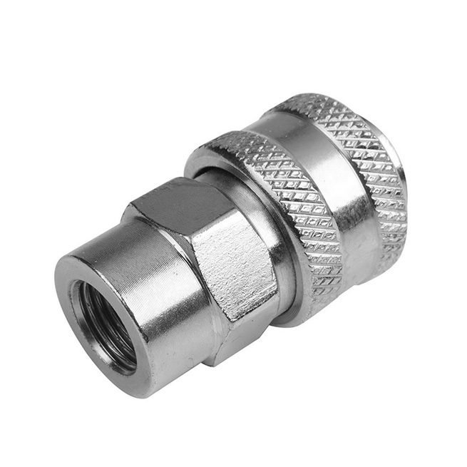 Raccord rapide industriel femelle en acier G1/4″ 72812 - photo 1