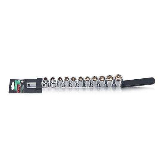 Jeu de 11 douilles à 6 pans 1/2" DR. - MÉTRIQUE - photo 1