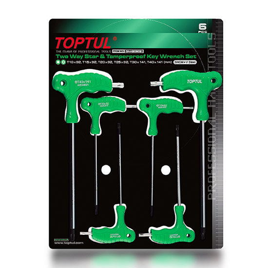 Jeu de 6 clés torx à poignée GAAS0602 - photo 1