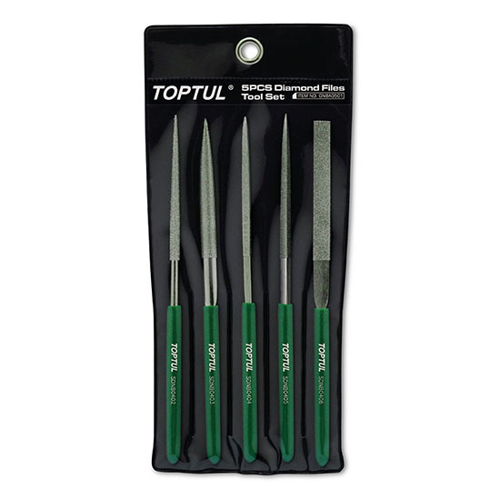 Lot de 5 limes à aiguilles diamantées GNBA0501 - photo 1