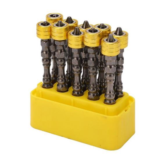 kit de 10 embouts de tournevis magnétique - photo 1