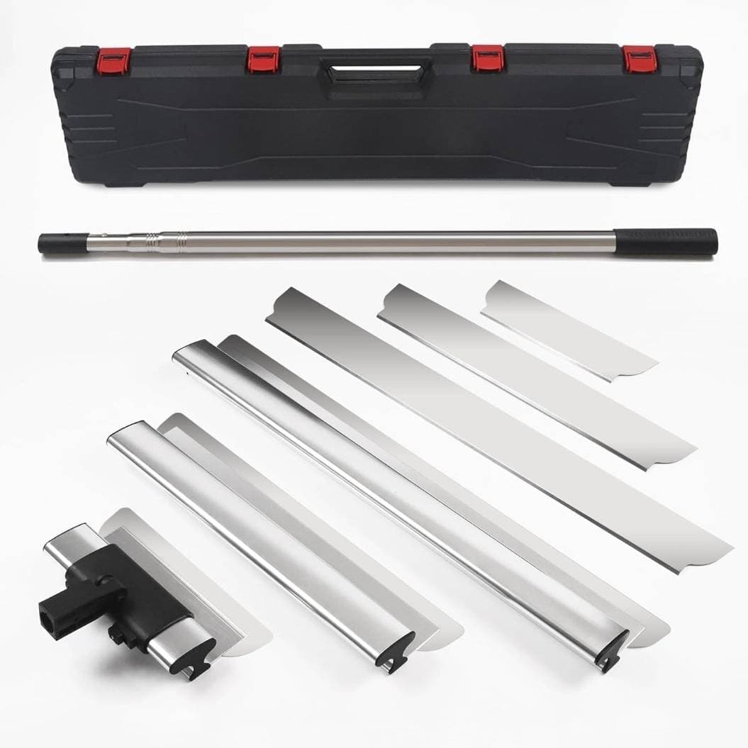 Kit en aluminium de grattoirs et lisseuses enduit - photo 1
