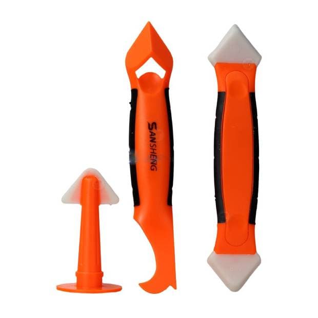 Grattoire Silicone, extracteur et lisseur de joints 3pcs  SS-96001 - photo 1