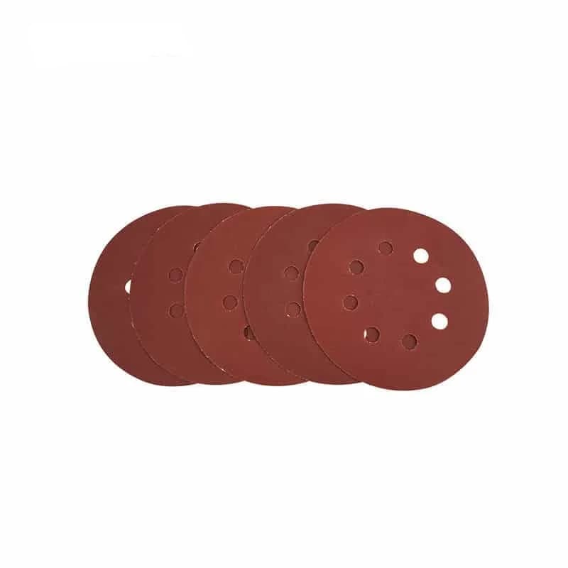 5 feuilles abrasives pour ponceuse orbitale aléatoire - photo 1