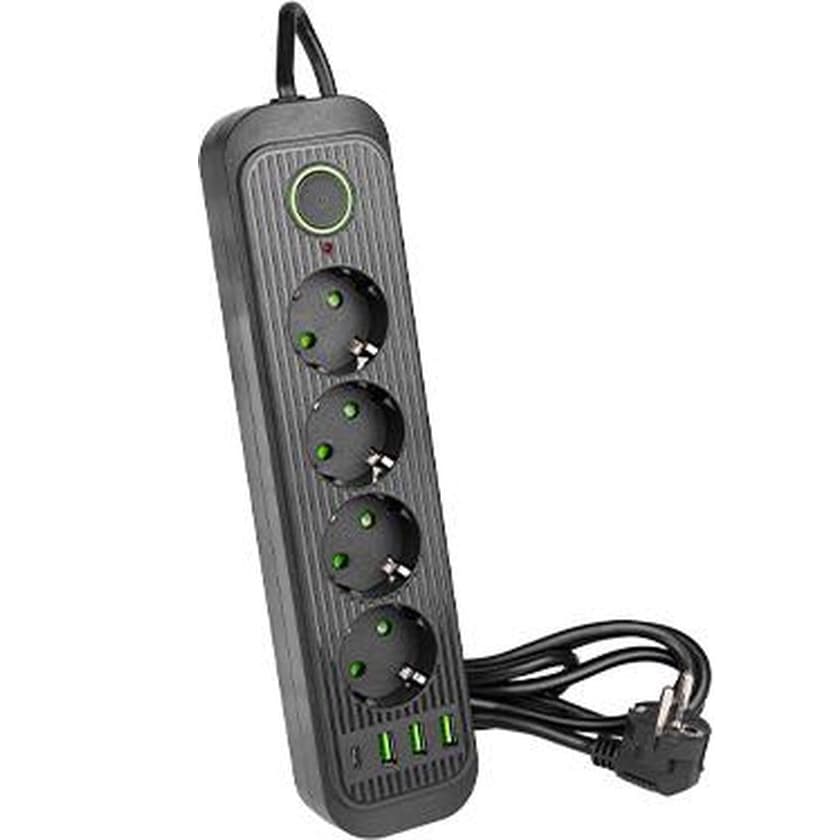 Multiprise 2M 4N 3USB LA345 - photo 1
