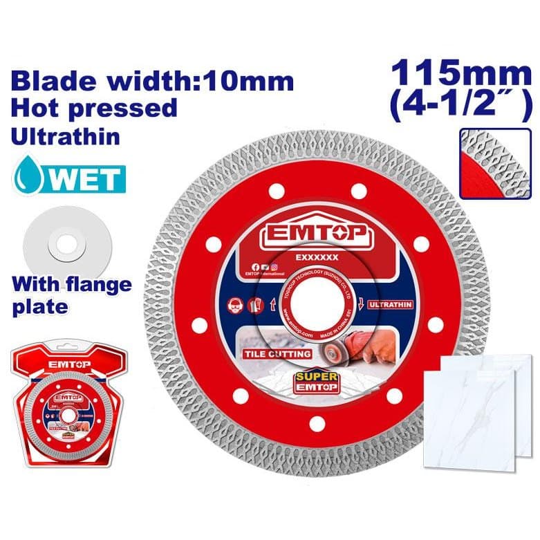 Disque diamant ultra fin 115mm EDDCH81151 - photo 1