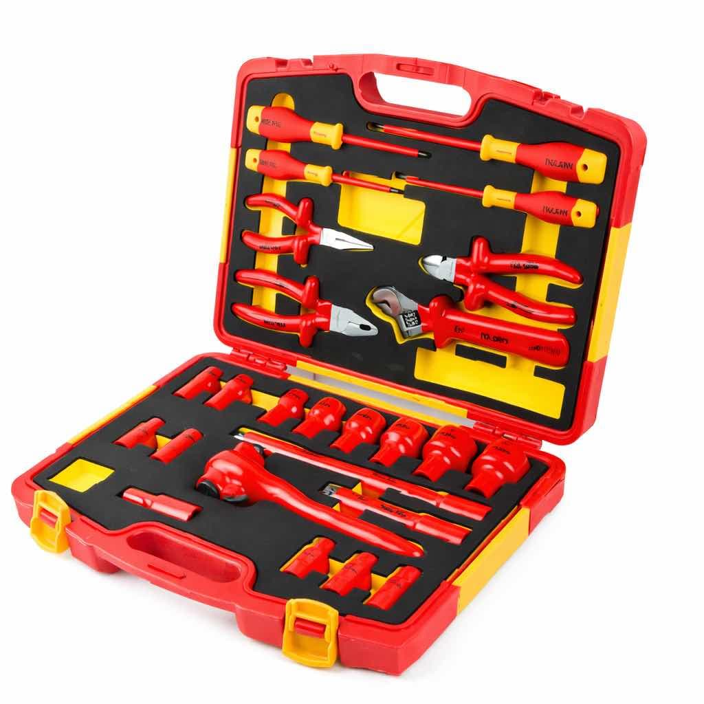 Caisse d'outils a main isolées 25 pièces 1000v v83825 - photo 1