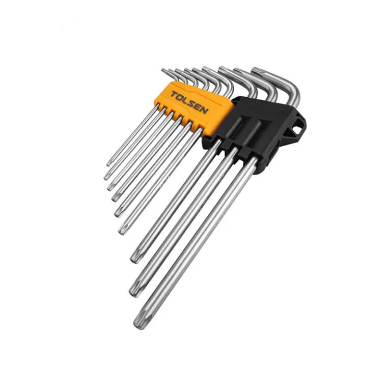 Jeu de 9 clés hexagonales Torx à bras extra-long 20057 - photo 1