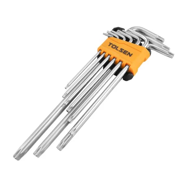 Jeu de 9 clés hexagonales Torx à bras extra-long 20057 - photo 2