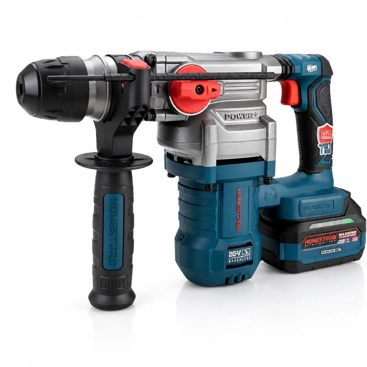 Marteau piqueur perforateur SDS-Plus sans fil 21v 1 batterie 4.0ah 26mm 4.5j YAE2650 - photo 1