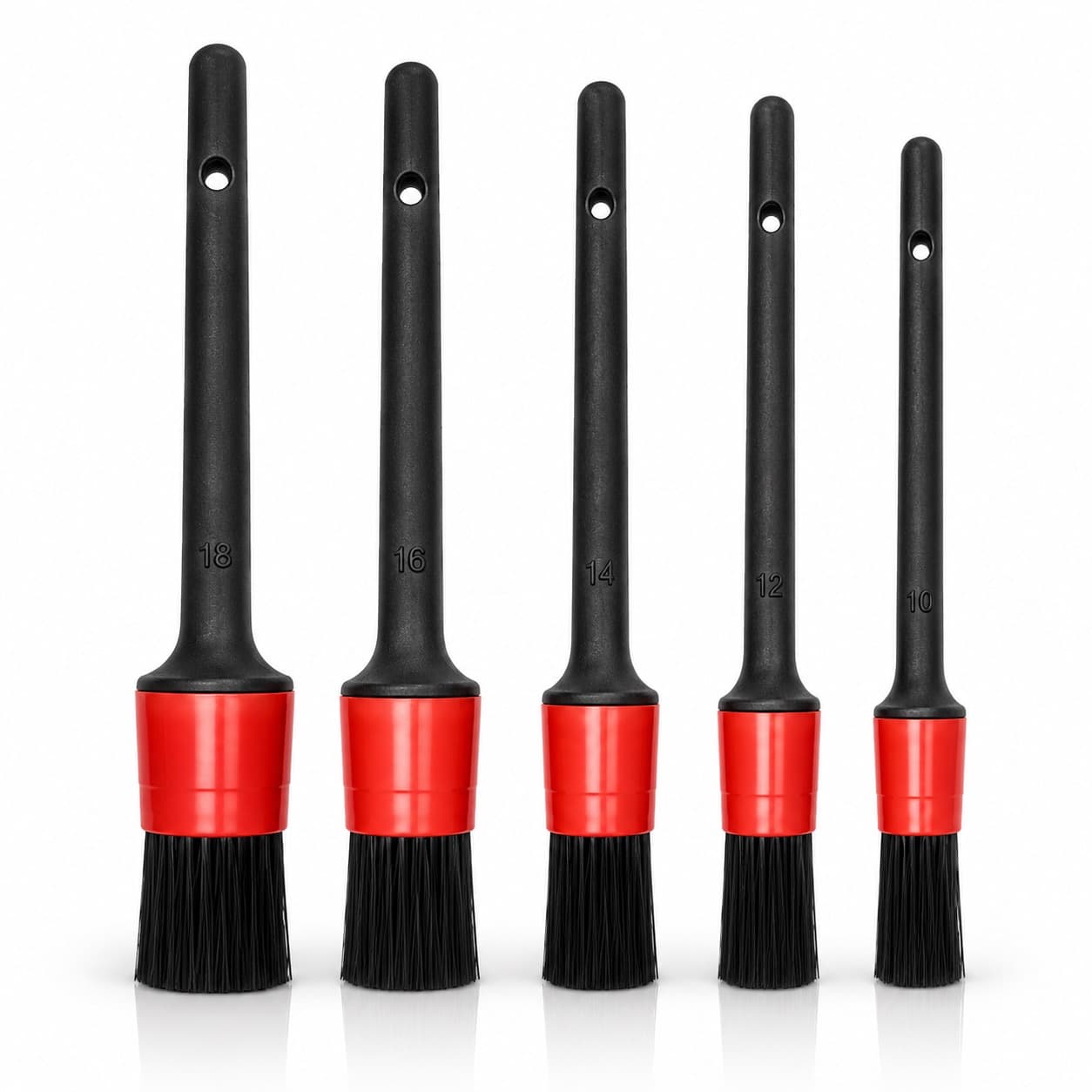 Kit de 5 pinceaux avec différents diamètres (10, 12, 14, 16, 18) - photo 1