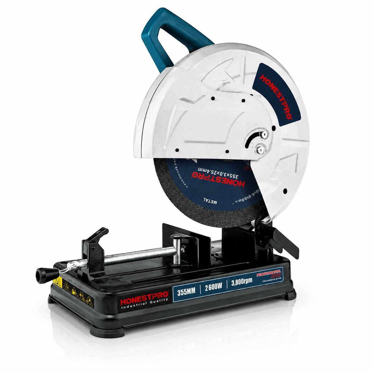 Tronçonneuse à table pour métal 2600W 355mm  YAE0867 - photo 1