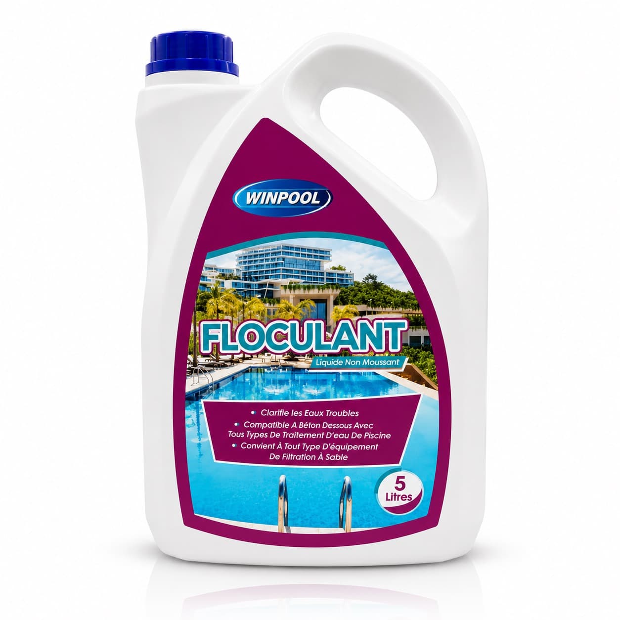 Floculant liquide non moussant 5L - photo 1