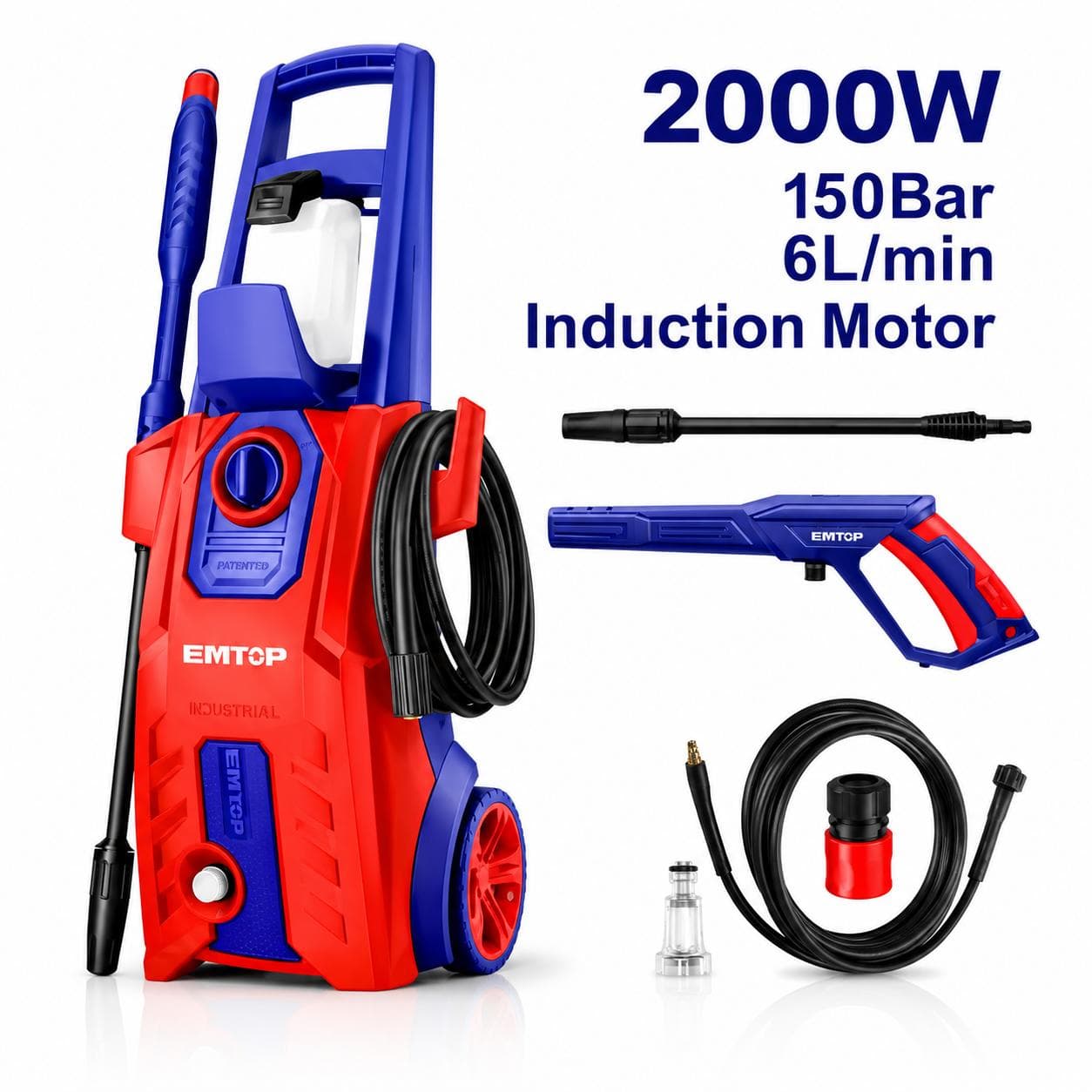 Nettoyeur haute pression 2000W 150Bar EHPW2001 - photo 1