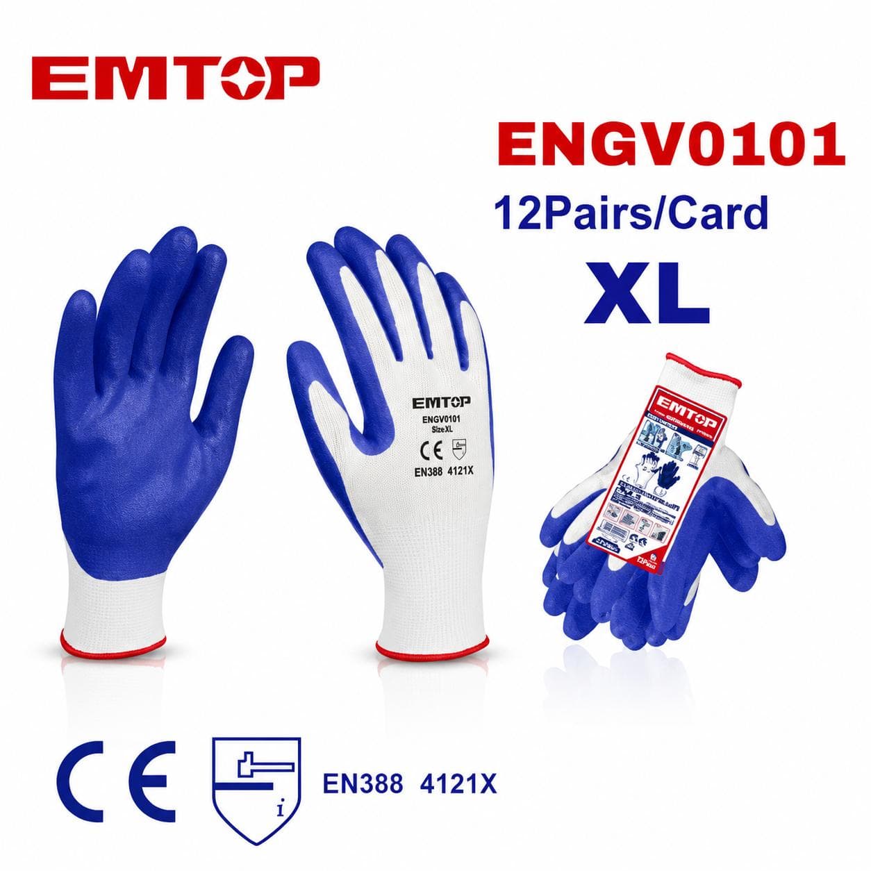 Gants enduits ENGV0101XL - photo 1