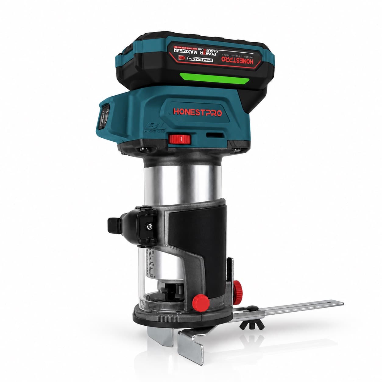 Paumelleuse / Affleureuse a 2 batteries Brushless 21V 2.0Ah HONESTPRO YAE2688 - photo 1