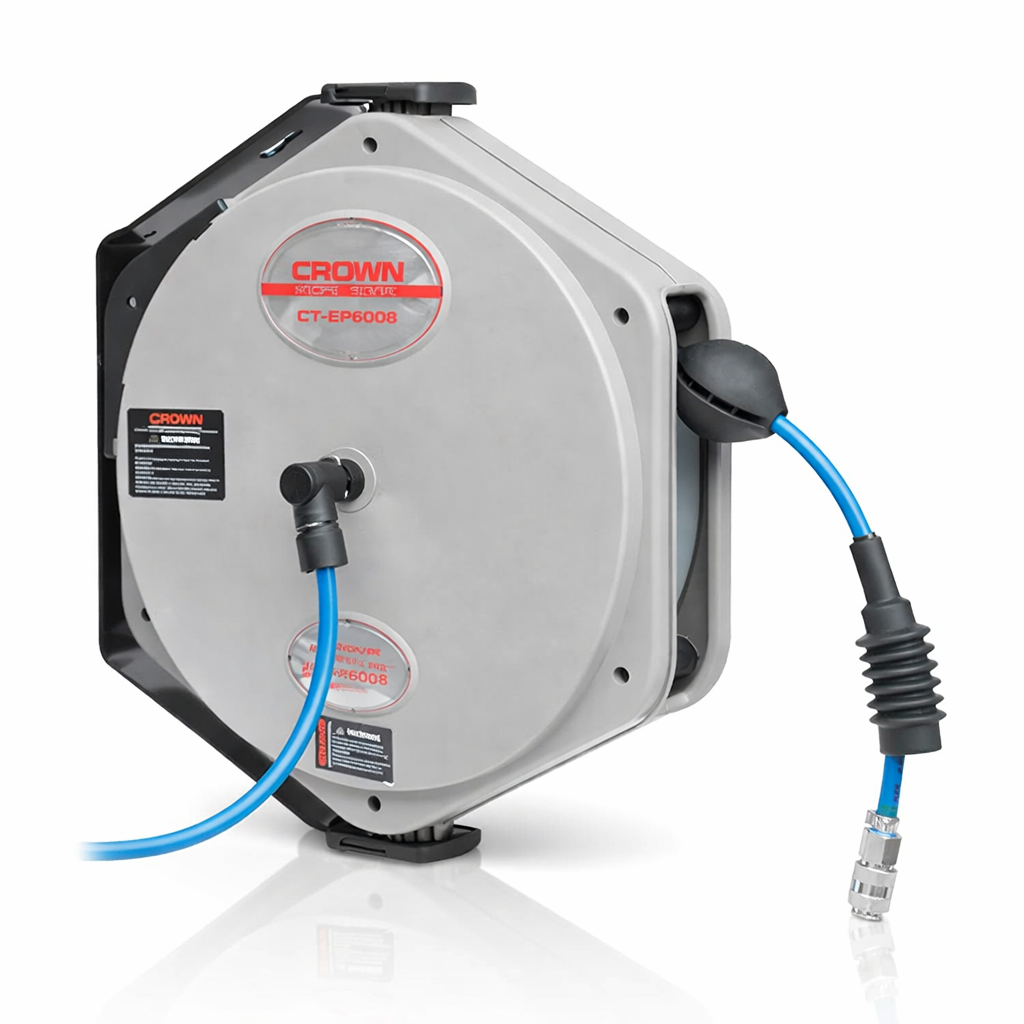 Dévidoir enrouleur flexible d'air pour compresseur 20m   CTHRP0002 - photo 1