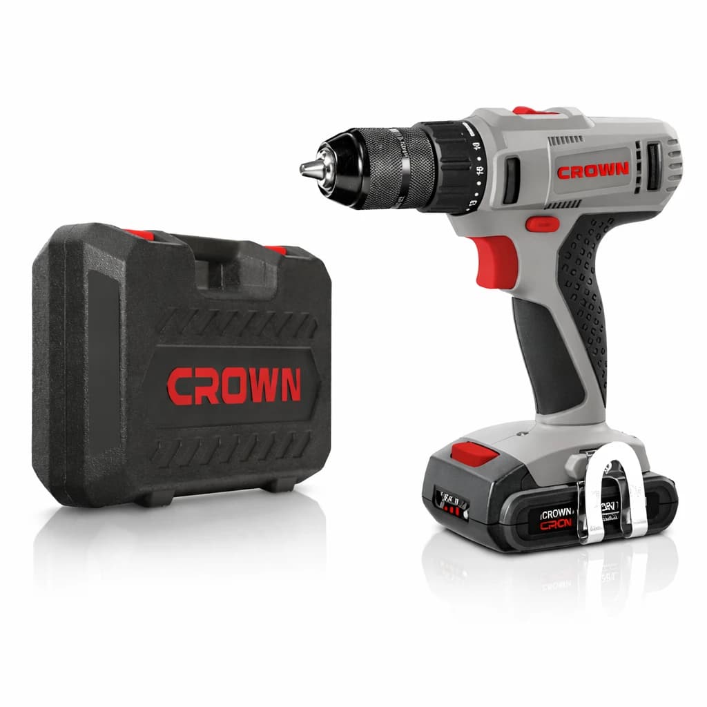 Perceuse visseuse sans fil CROWN 14,4V avec 2 batteries 1,5AH CT21055LM-1.5 - photo 1