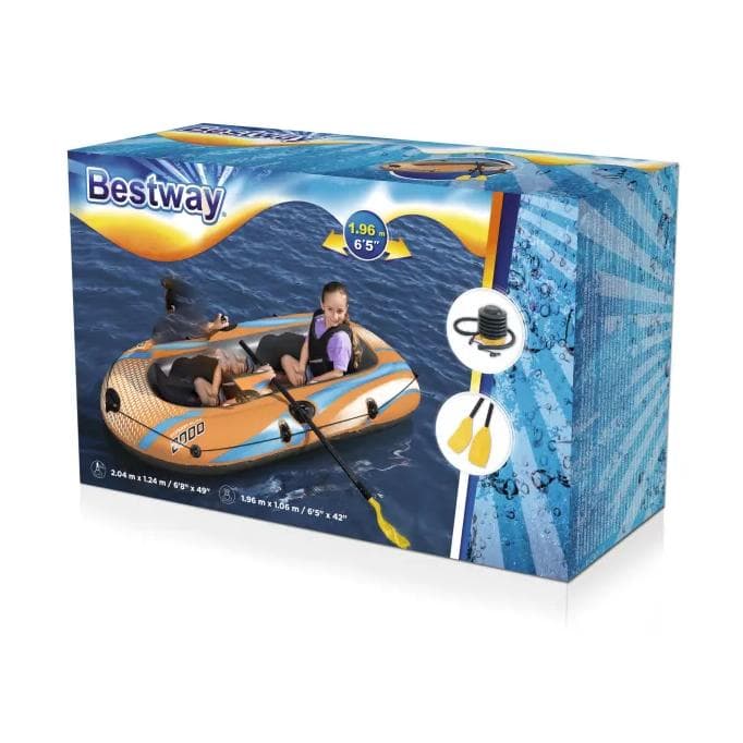 Bateau gonflable Kondor Elite 2000 raft set 196 x 106 cm 61141 - photo 8