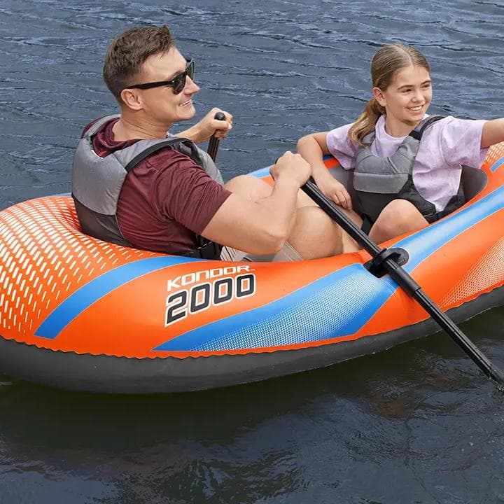 Bateau gonflable Kondor Elite 2000 raft set 185 x 97 cm 61142 - photo 2