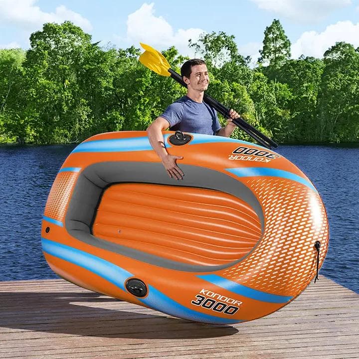 Bateau gonflable Kondor 3000 Raft Set 2.12m x 1.22m 61146 - photo 11