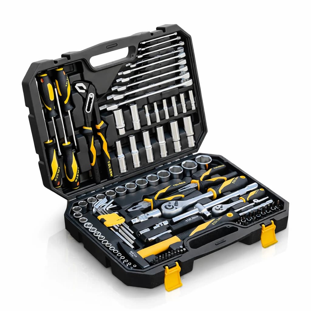 Caisse de douilles et d'outils 116 PCS  85354 - photo 1