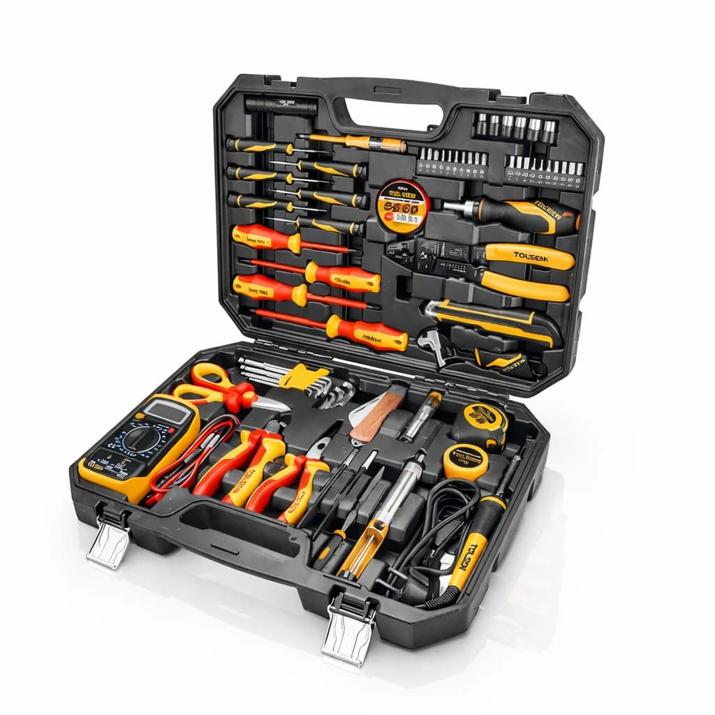 Caisse à outils d'électricien 66 pièces (industriel)  85310 - photo 1