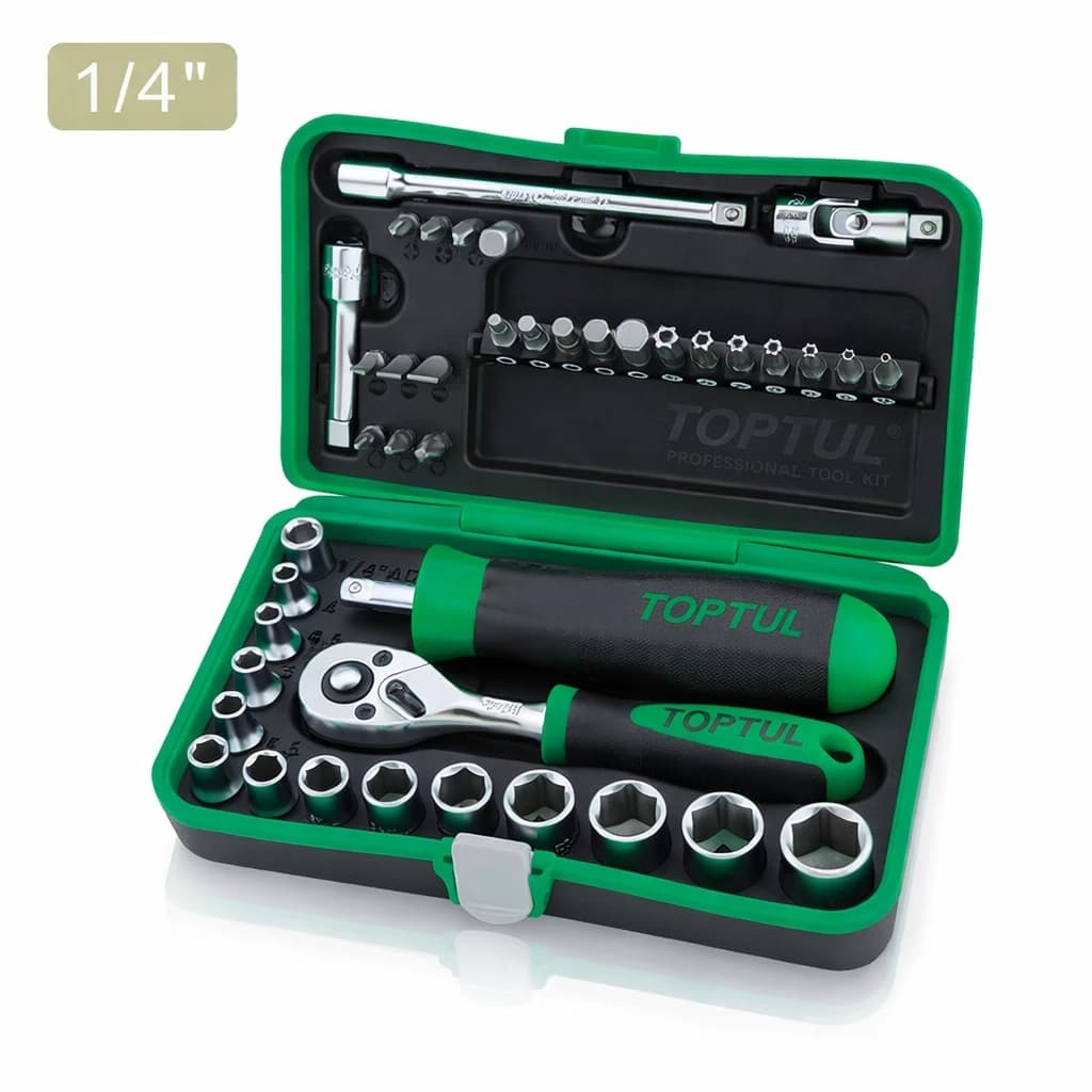 Caisse de douilles et embouts 41pcs DR1/4" GADW4101 - photo 1