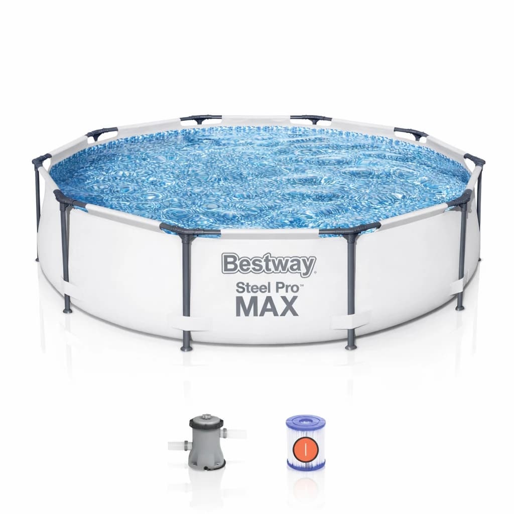Piscine hors sol ronde Steel Pro Max 305x76cm  56408
