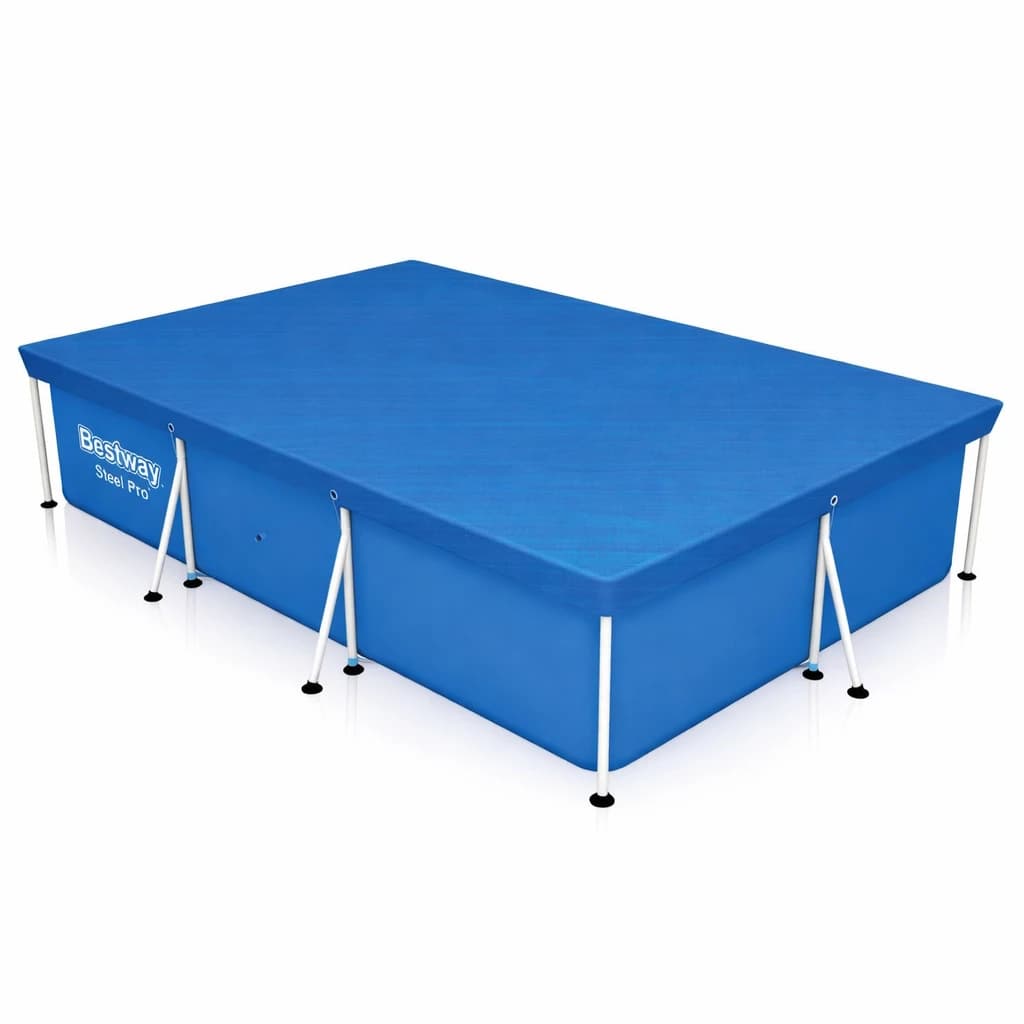 Bâche 4 saisons rectangle 304x205cm pour piscine Steel Pro 300x201cm 58106 - photo 1