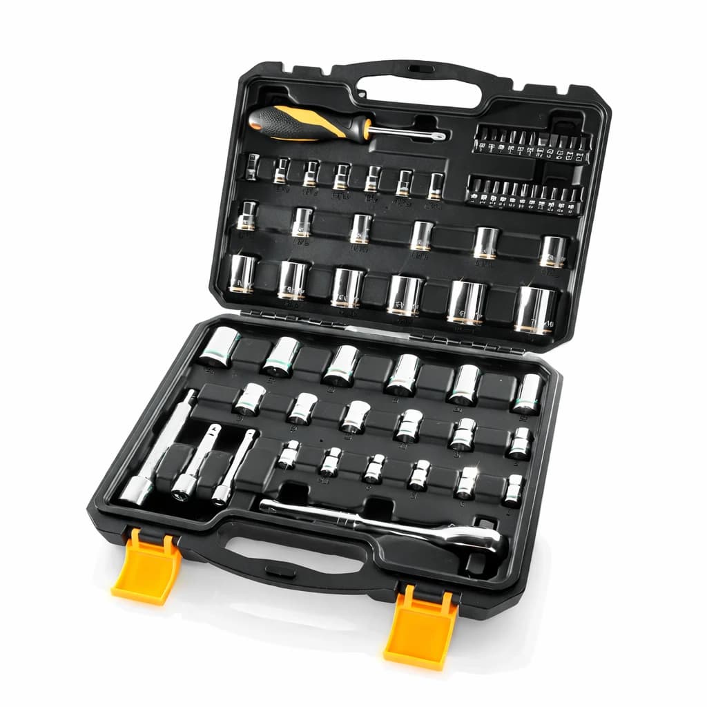 Caisse a cliquet et douilles 65pcs 15395 - photo 1