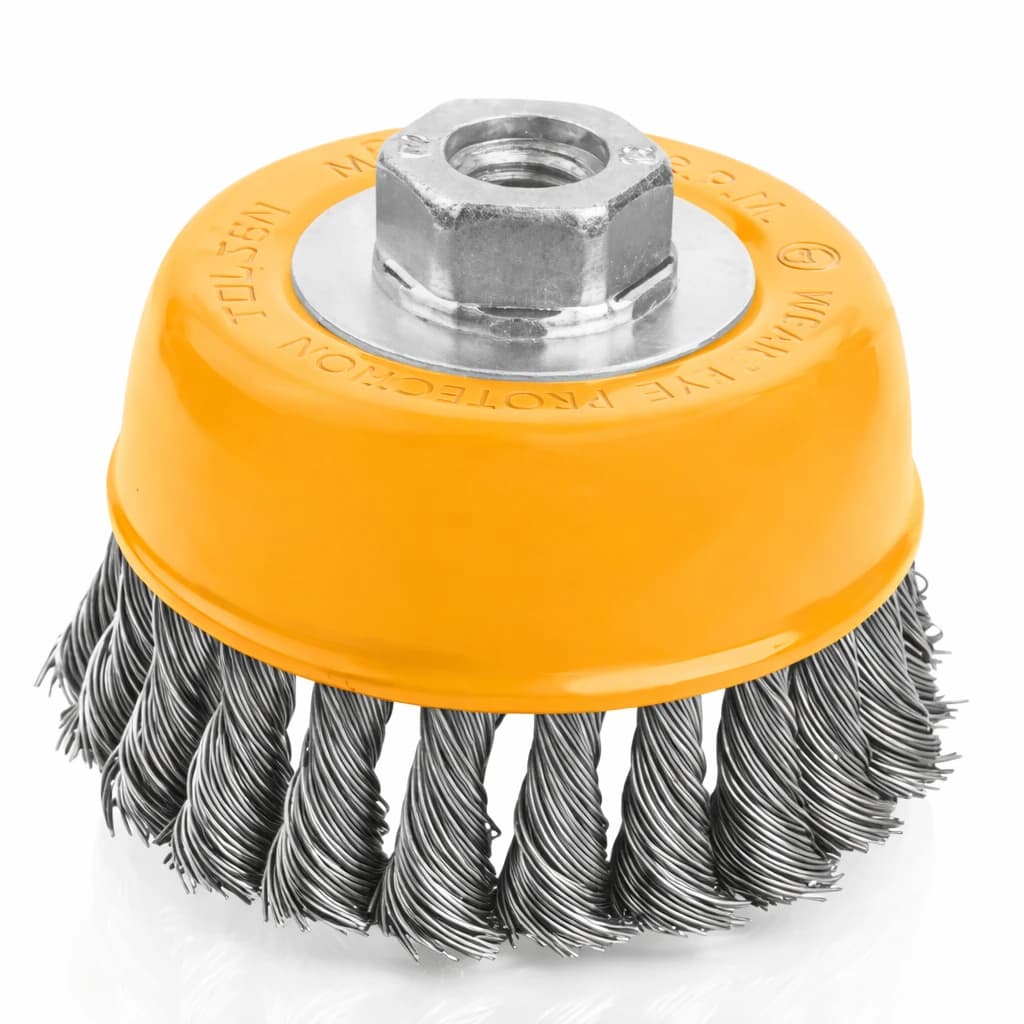 Brosse métallique à fils torsadés - photo 1