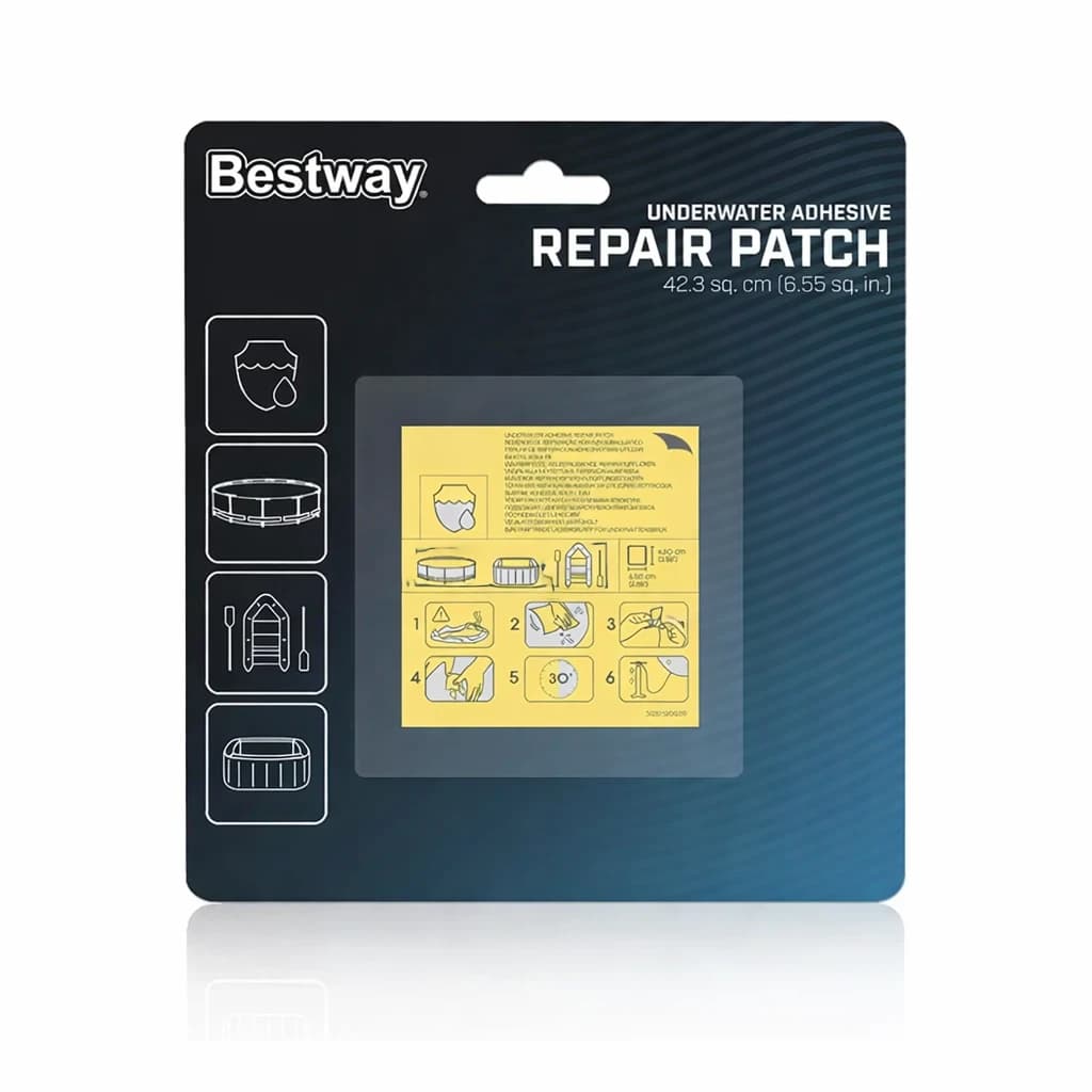 10 Patchs de réparation sous l’eau BESTWAY 62091 - photo 1