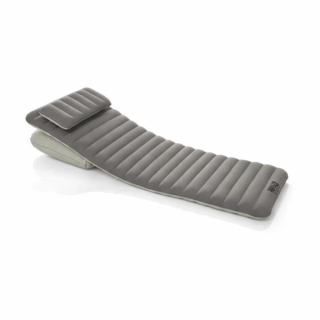 Matelas gonflable camping 1 personne 191 x 70 x 10.5 cm avec oreiller 67617 - photo 1