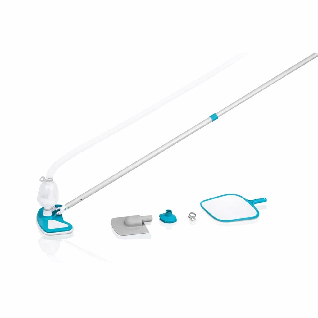 Kit de nettoyage piscine AquaClean avec aspirateur et épuisette 58234 - photo 1