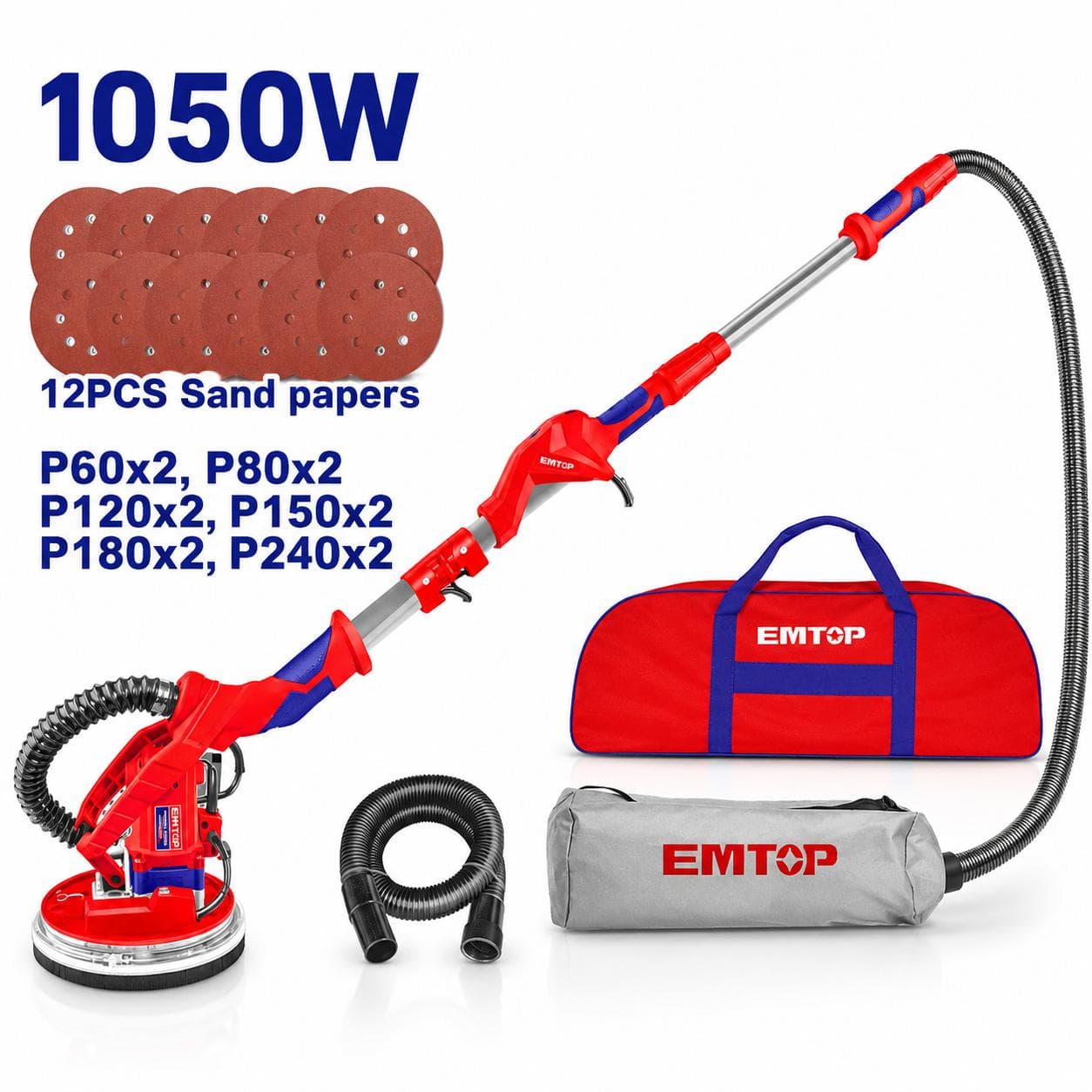 Ponceuse girafe 1050W EMTOP EDSD10501 - photo 1