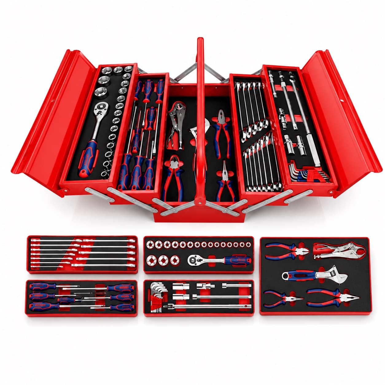 Caisse à outils plein 59PCS EHTS00591 - photo 1