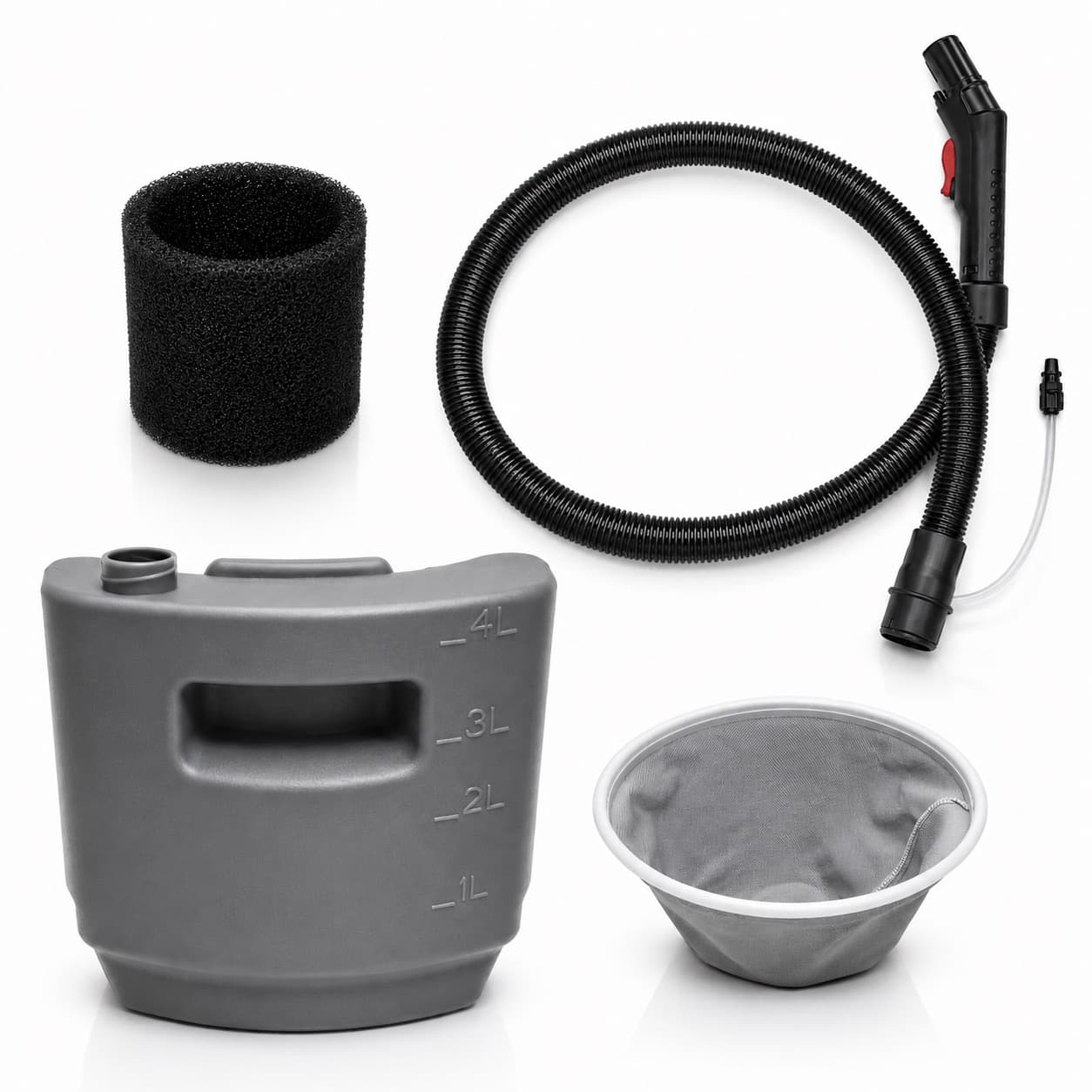 Aspirateur eau et poussière / injecteur & extracteur / souffleur 20L 1200W CROWN CT42106 - photo 4
