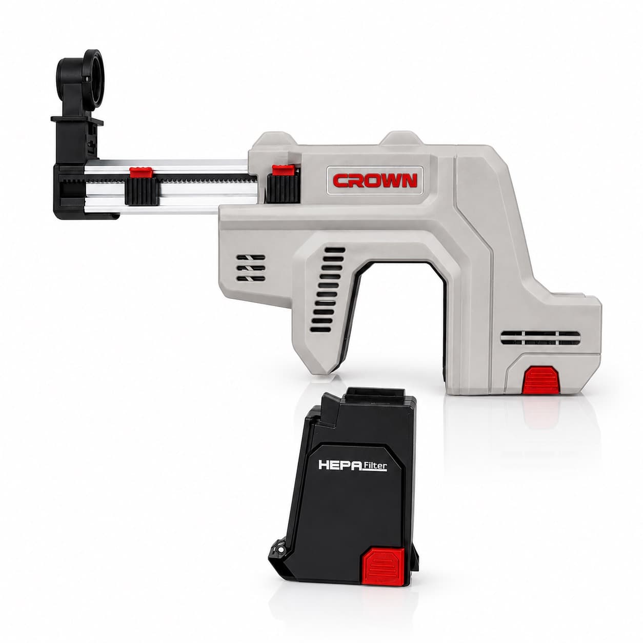 Aspirateur de Poussière pour Marteau Perforateur CROWN CAXD-V28A - photo 3