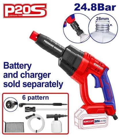 Nettoyeur haute pression 20V solo (ni chargeur ni batterie) ELPW2025012 - photo 1