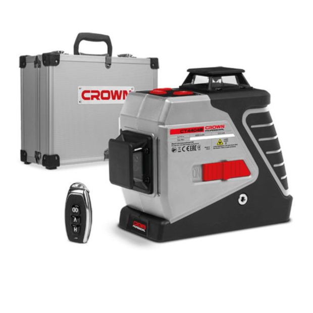 Niveau laser 3x360° 3D 30m avec télécommande CT44048-RMC - photo 2