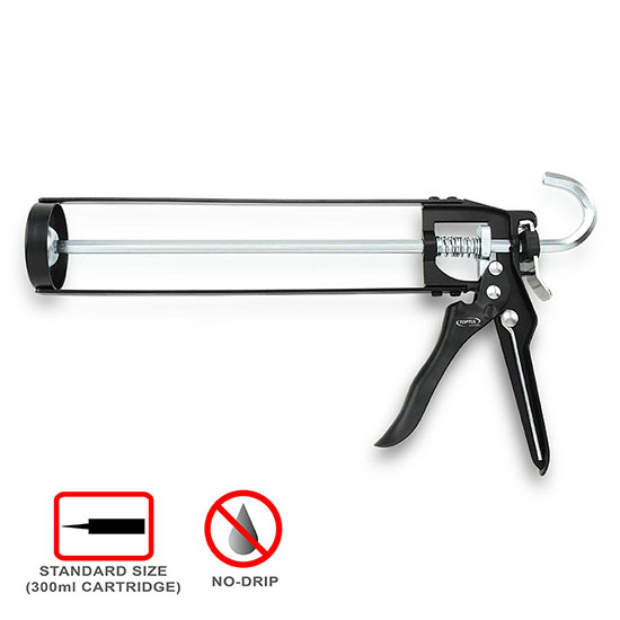 Pistolet de silicone noir JJAY0902 - photo 1