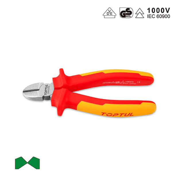 Pince coupante diagonale isolée VDE 1000V DGCC2206 - photo 1