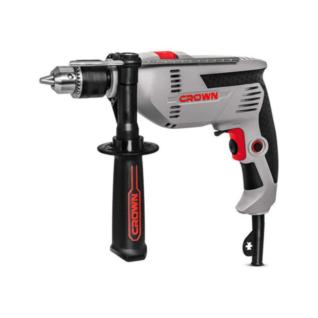 Perceuse chignole a percussion 600W 13mm CT10128 - photo 1