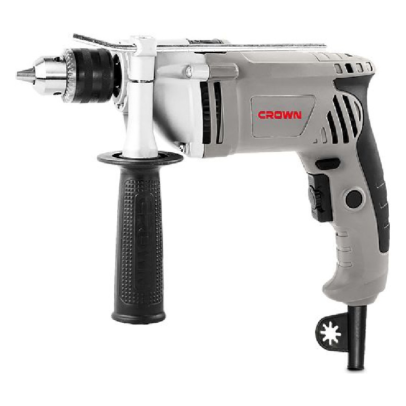 Perceuse chignole a percussion 500W 13mm CT10085 - photo 2